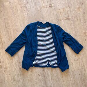 Stitch Fix Skies are Blue Surrey Knit Blazer / Blue